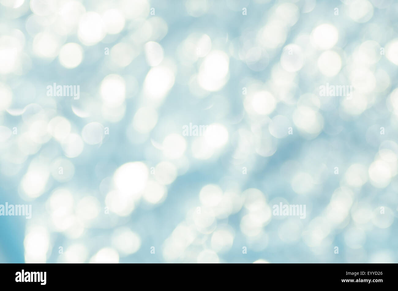 blurred blue bokeh abstract lights background Stock Photo - Alamy