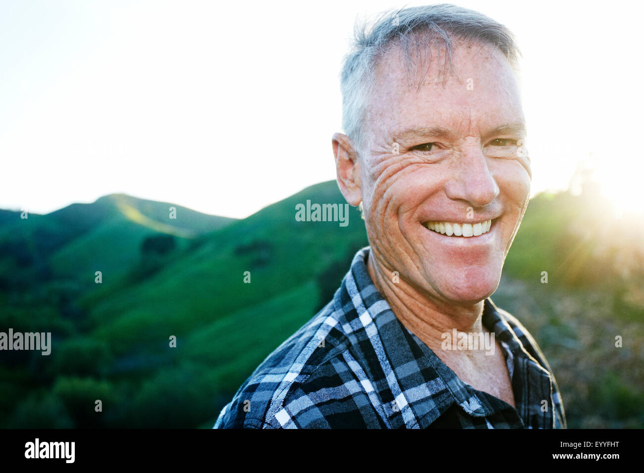 Portrait cheerful rural man hi-res stock photography and images - Alamy