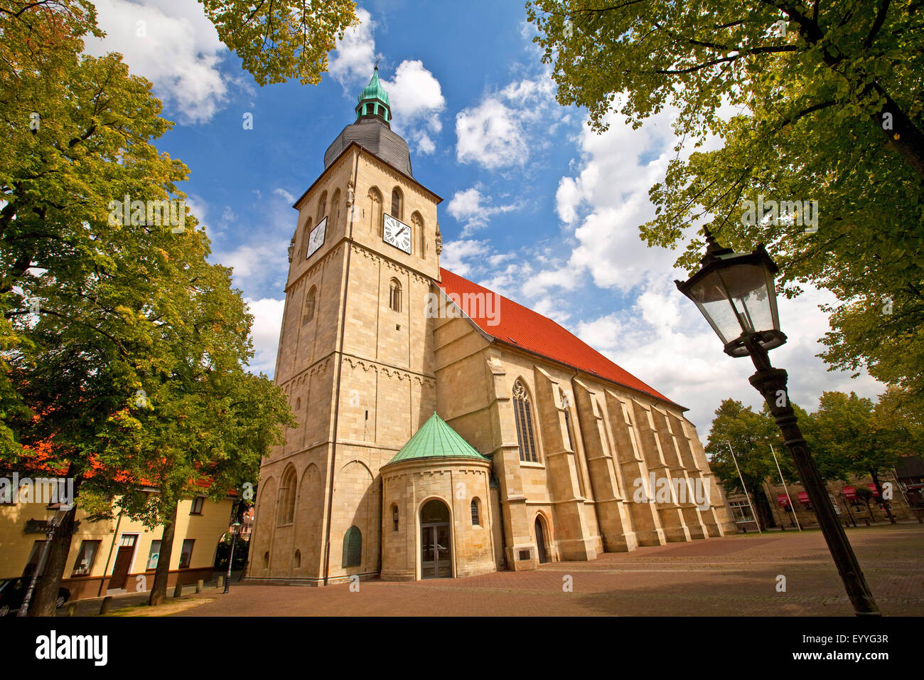 parish church St. Martin, Germany, North Rhine-Westphalia, Nottuln Stock Photo
