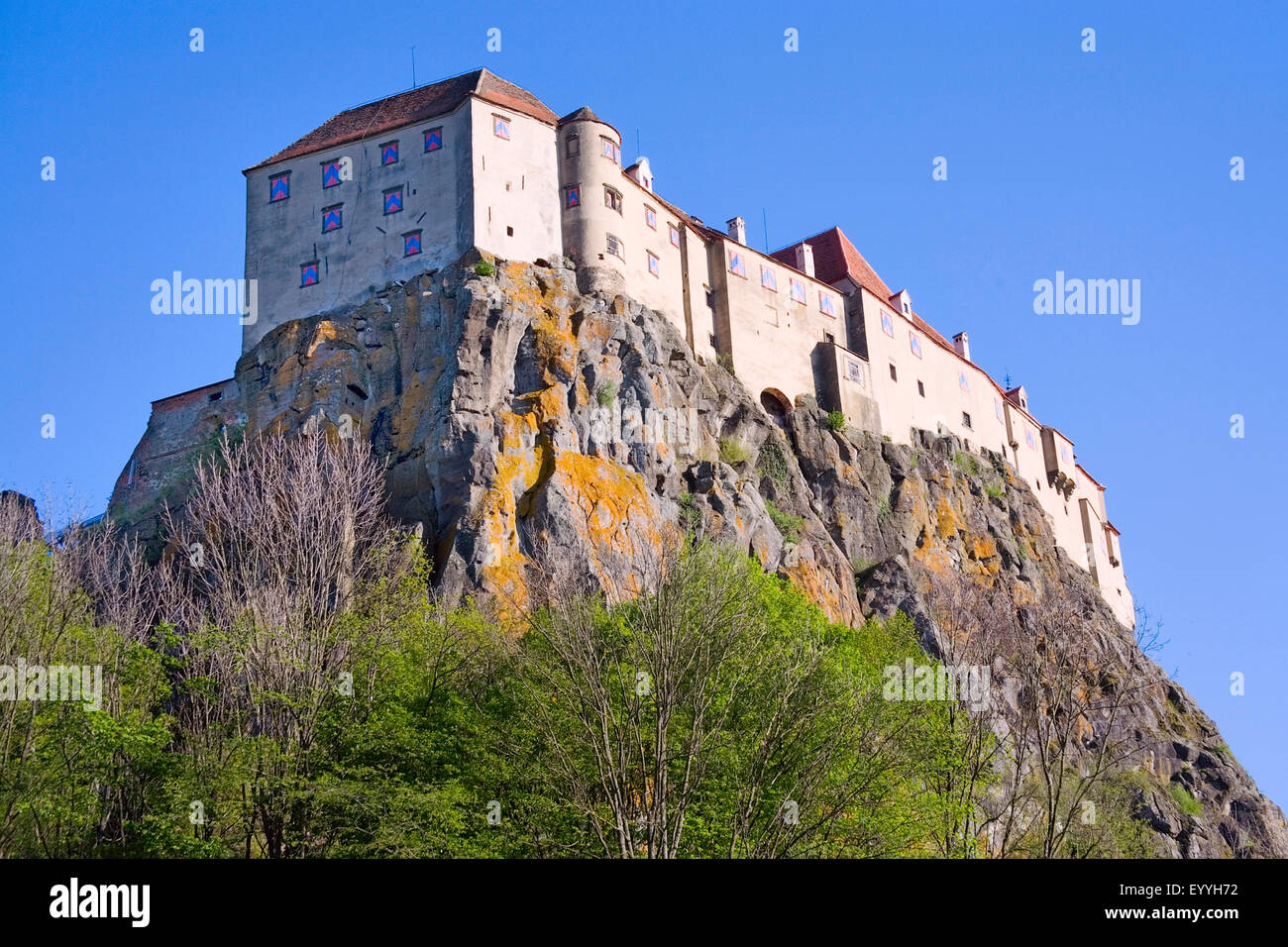 Riegersburg Castle at the Steiermark, Austria, Styria, Riegersburg Stock Photo