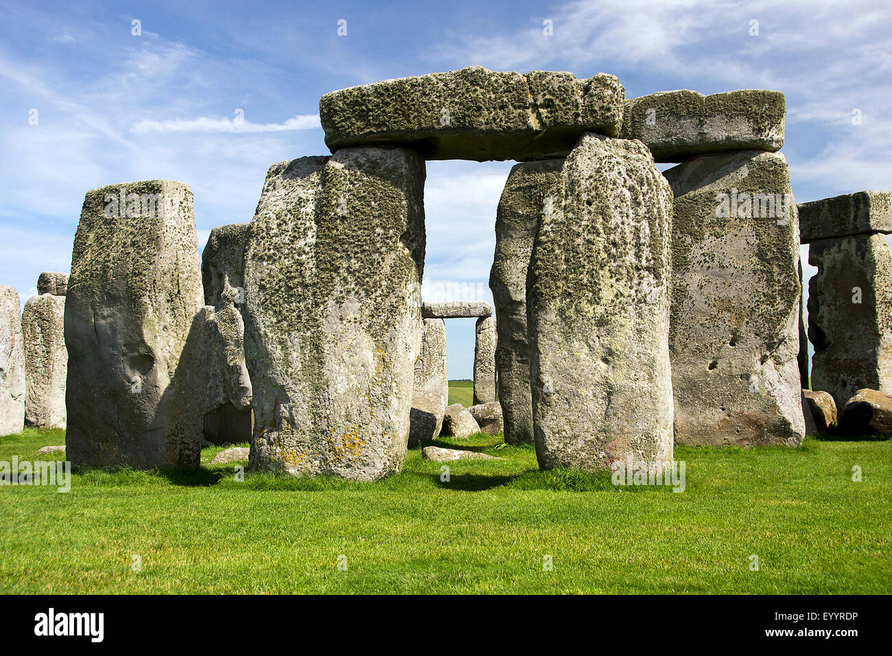 Stonehenge, Wiltshire, United Kingdom, England, Stonehenge Stock Photo