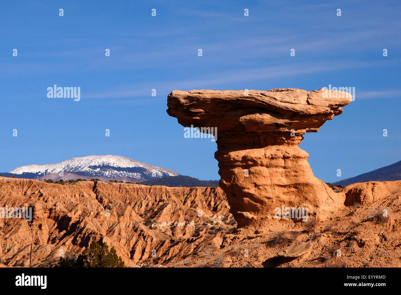 rock in New Mexico, USA, New Mexico Stock Photo