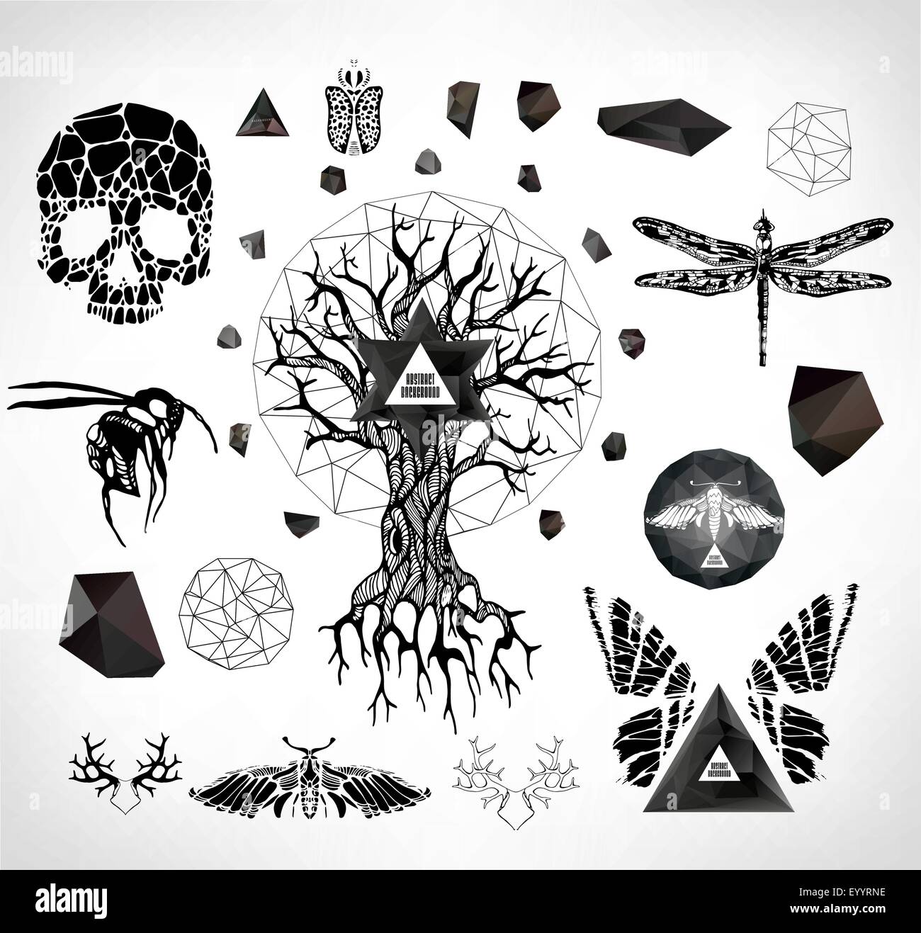 Abstract gothic Stock Vector Image & Art - Alamy