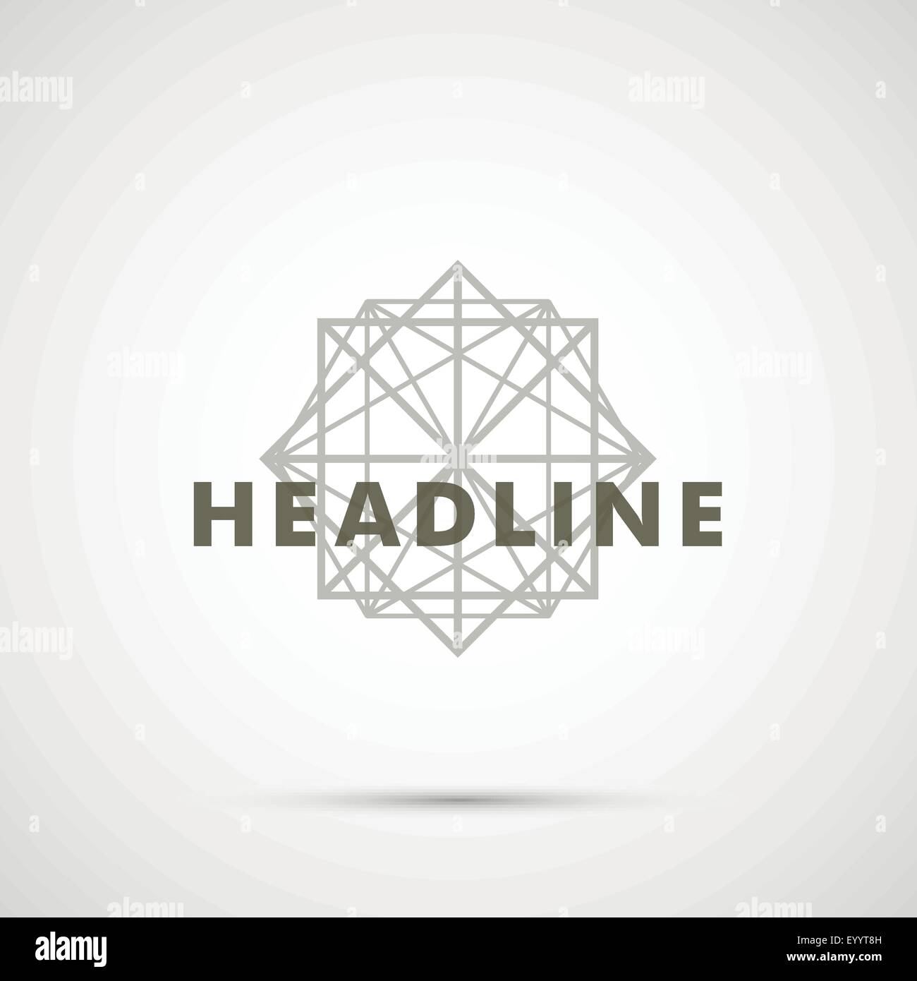 Vector abstract triangles on a white background Stock Vector Image ...