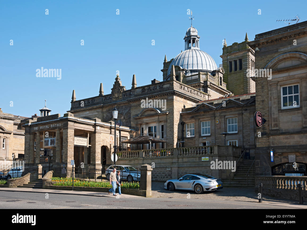 The Royal Baths now a Chinese restaurant Harrogate North Yorkshire England UK United Kingdom GB