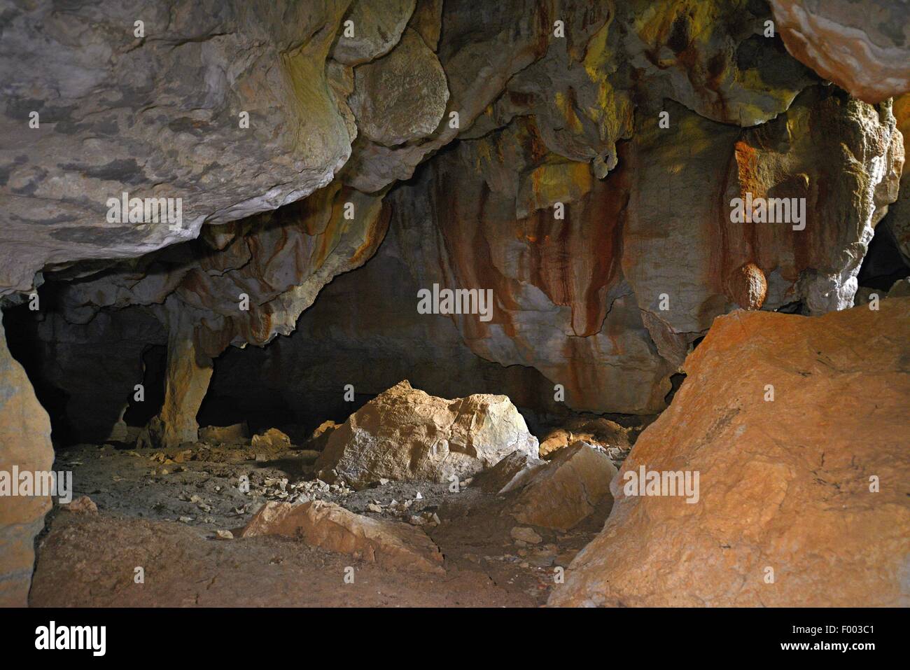 cave at the Ankarana National Park, Madagascar, Antsiranana, Ankarana National Park Stock Photo