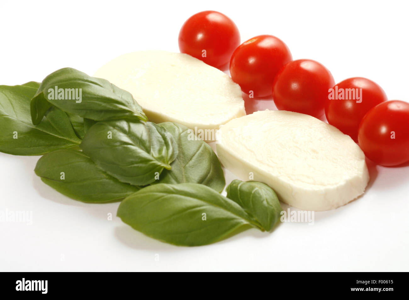 Food Flag Italy Stock Photo