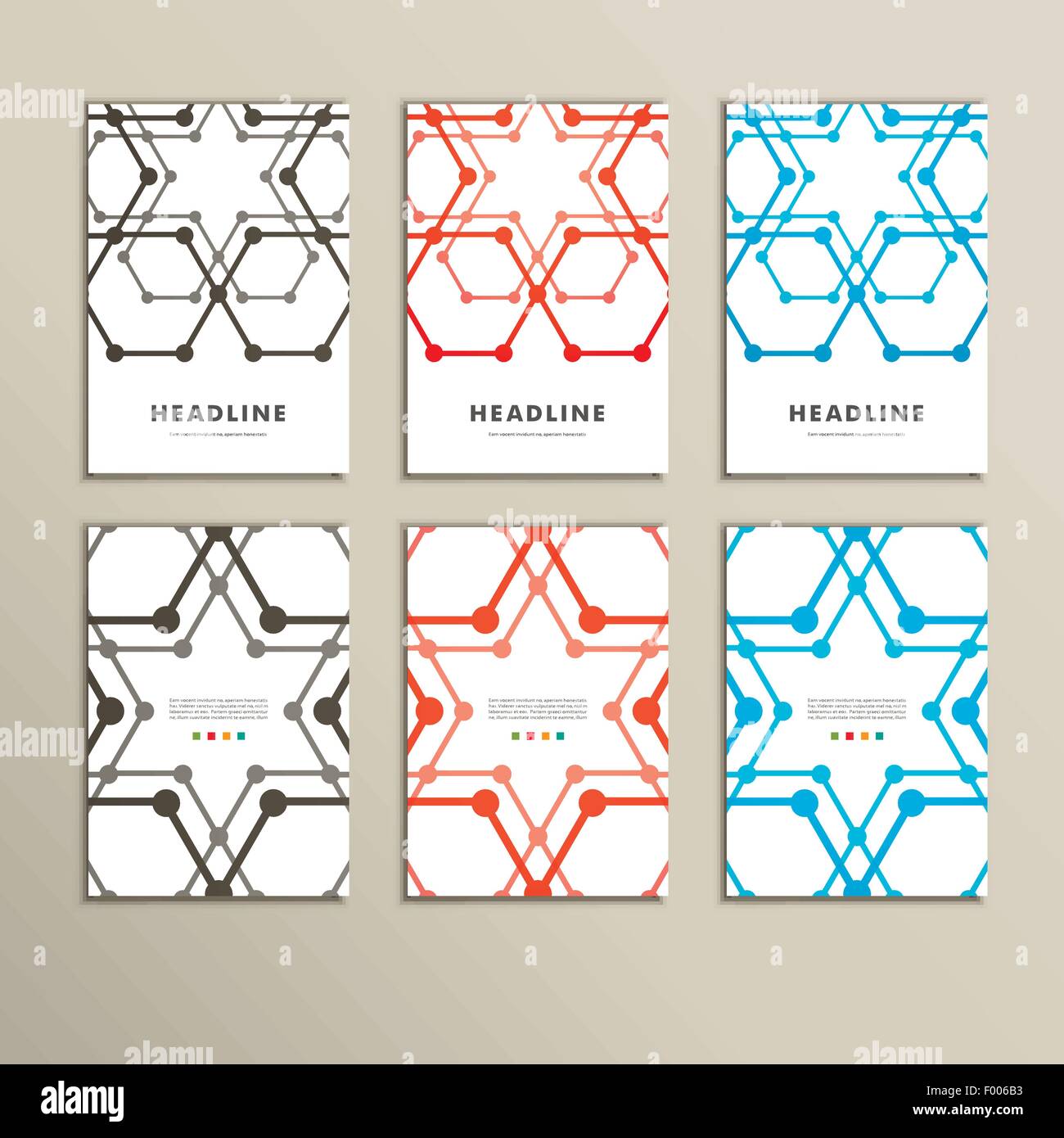 Vector set of stylish modern line textures Stock Vector Image & Art - Alamy