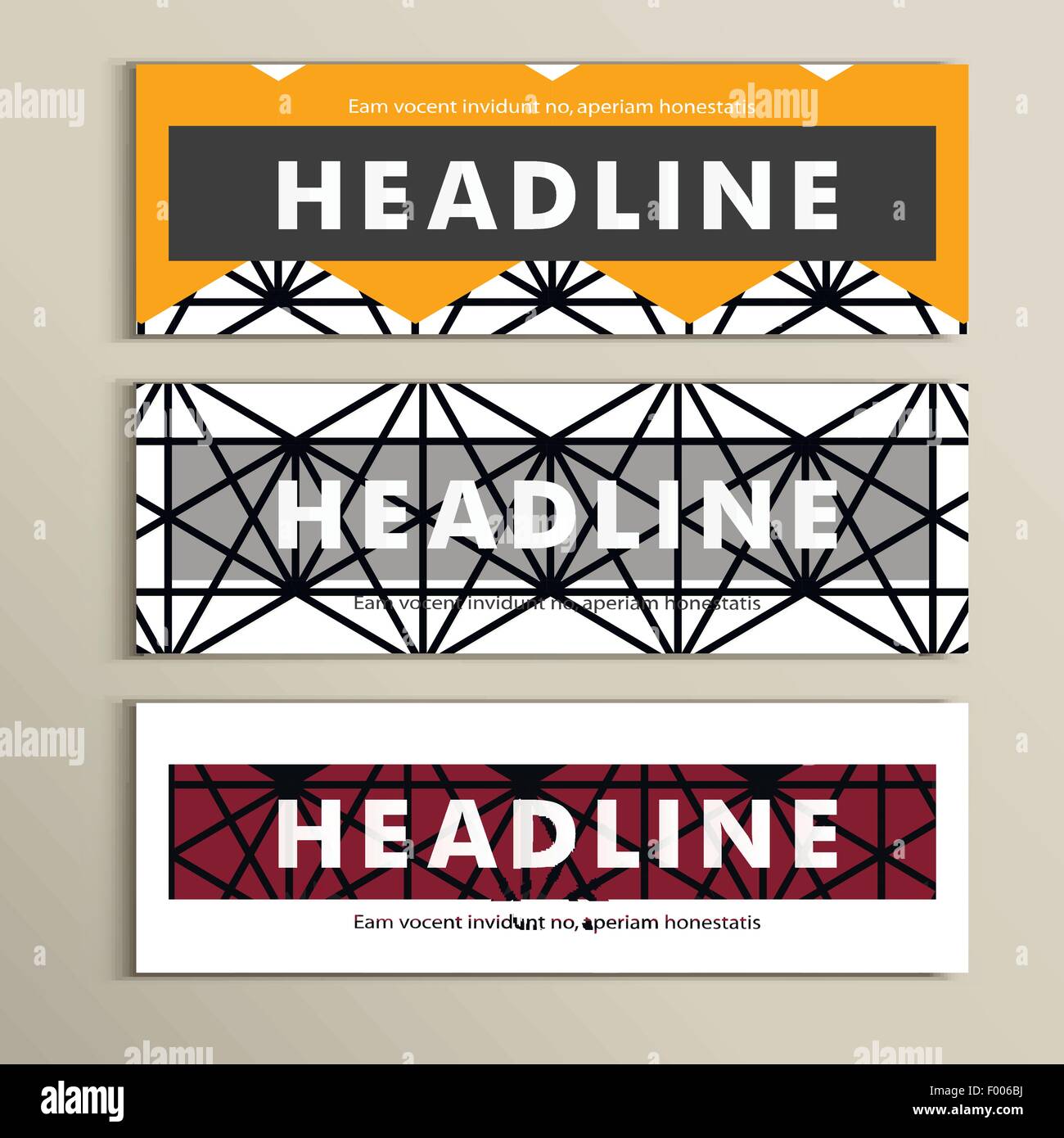 Vector set of stylish modern line textures Stock Vector Image & Art - Alamy