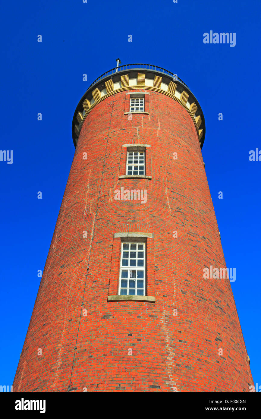 lighthouse Hamburg, Germany, Cuxhaven Stock Photo