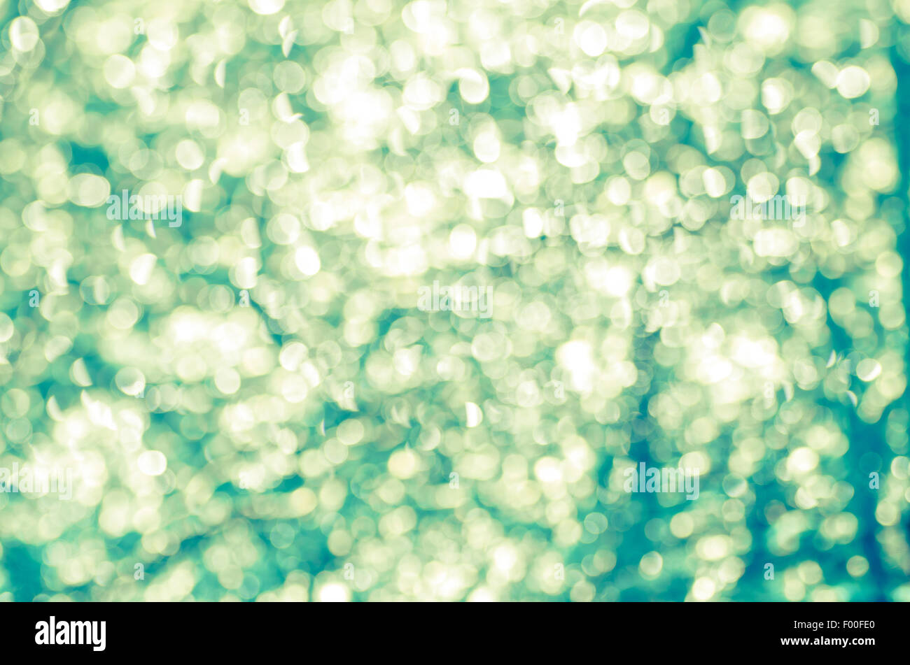 blurred blue bokeh abstract lights background Stock Photo - Alamy