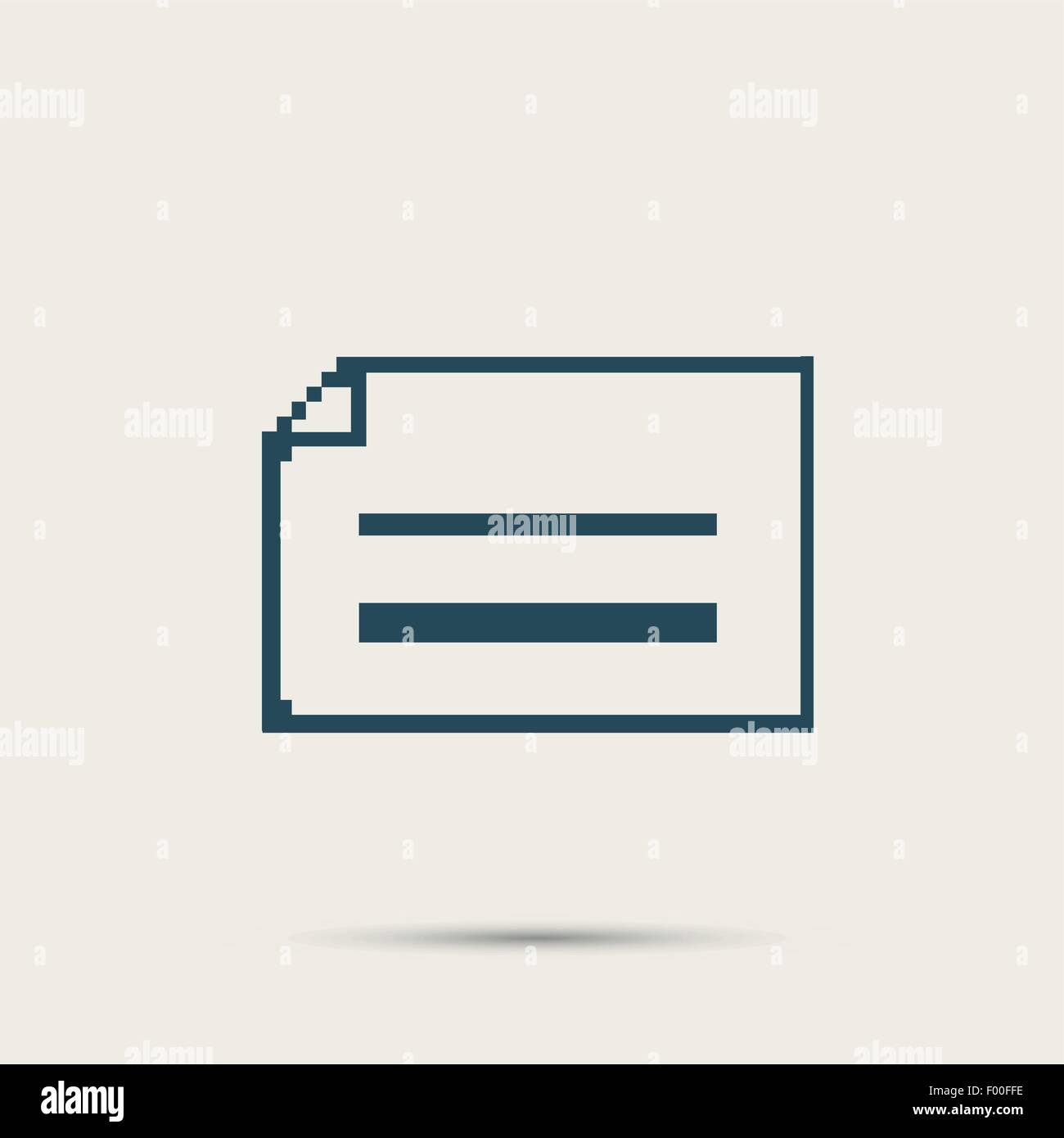 Simple pixel icon dialog messages. Vector design Stock Vector Image ...