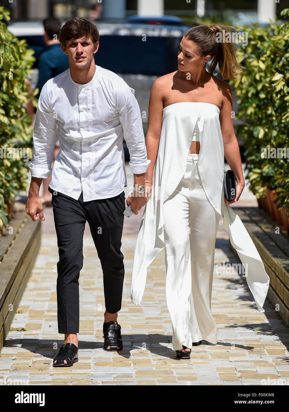 TOWIE stars film at Cavalli club in Marbella Featuring: Jake Hall