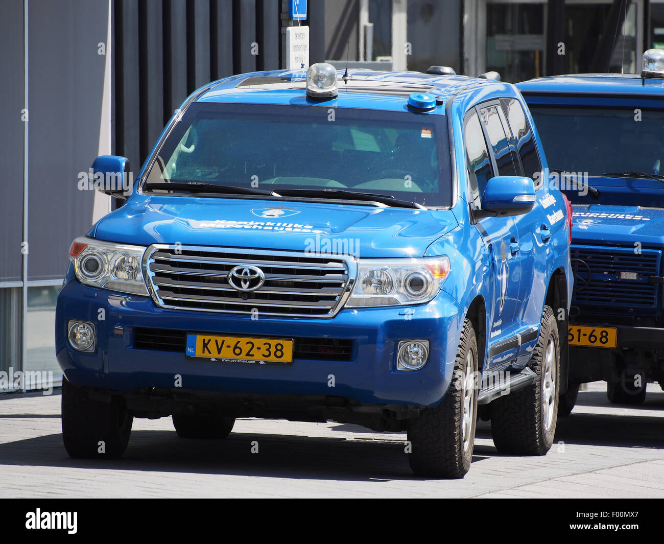The Toyota Koninklijke Marechaussee Is Stationed At Schiphol Airport 