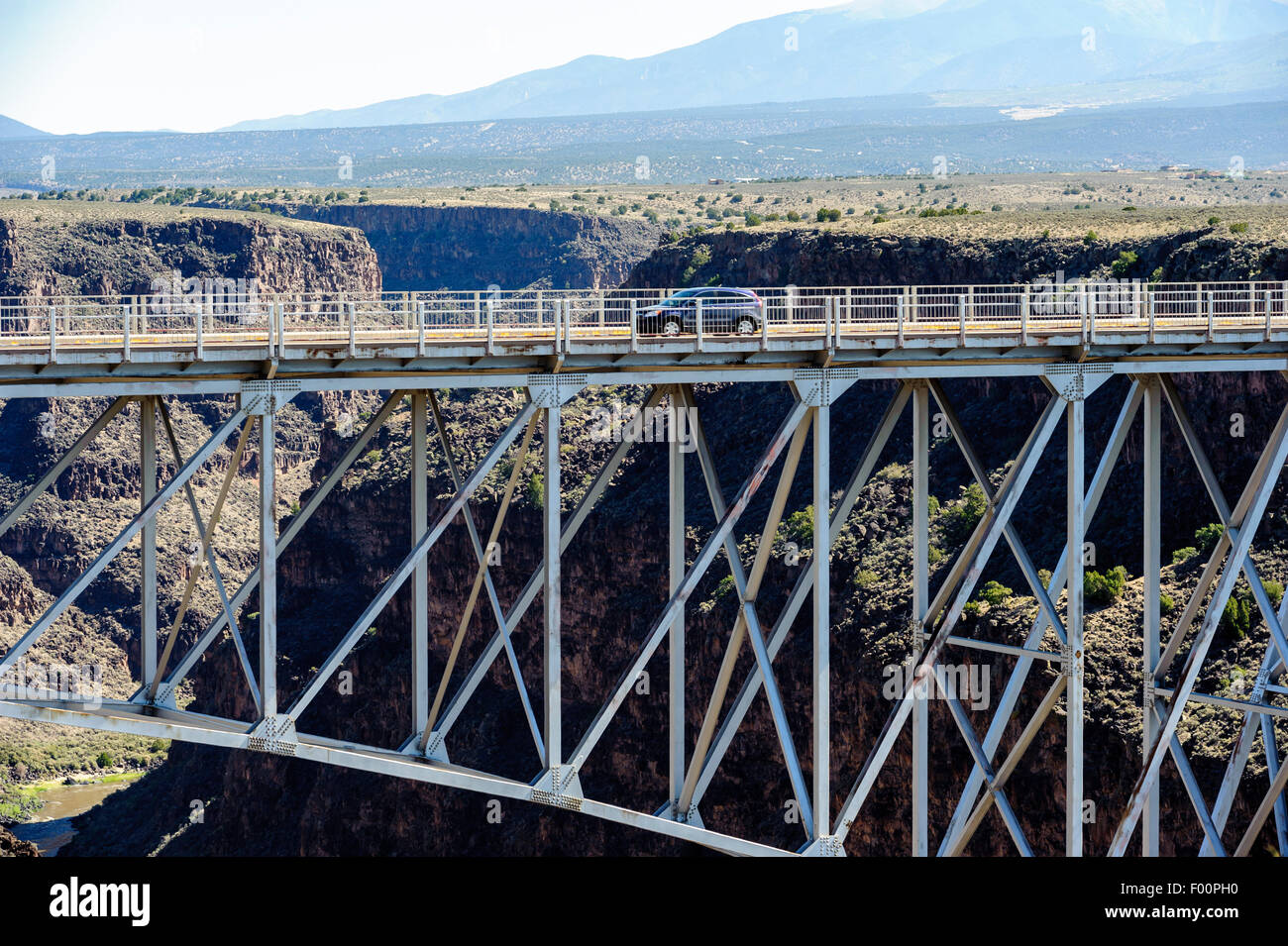 The Rio Grande Bridge. New Mexico. USA Stock Photo Alamy
