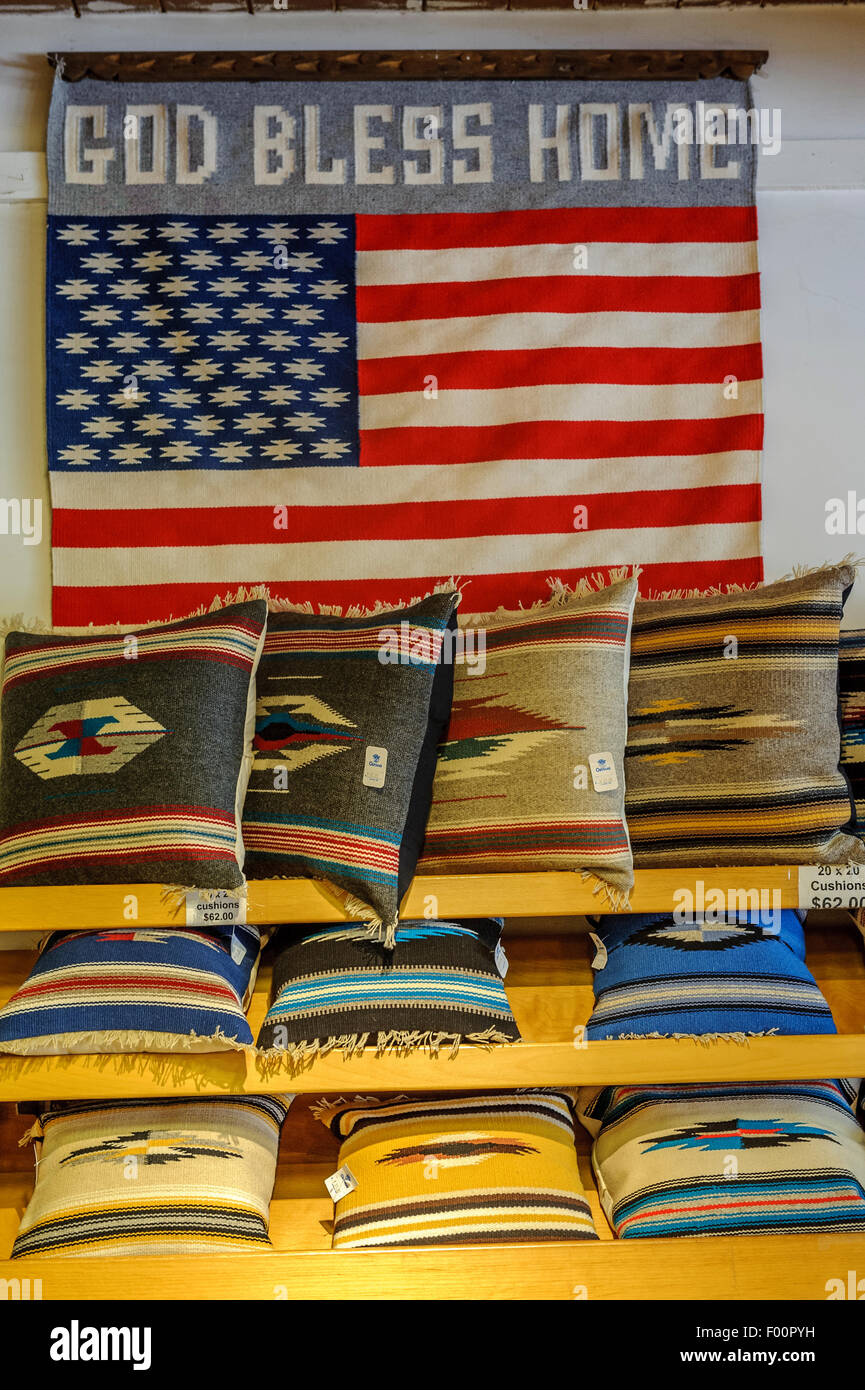 Ortega's Weaving Shop. Chimayo. New Mexico. USA Stock Photo Alamy