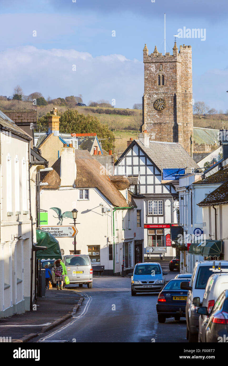 Moretonhampstead, Dartmoor National Park, Devon, England, United Kingdom, Europe. Stock Photo