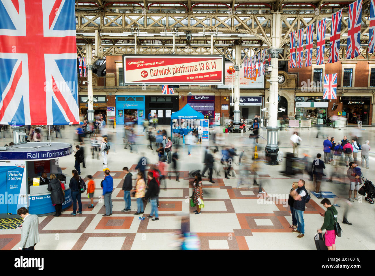 Information desk and train station hires stock photography and images
