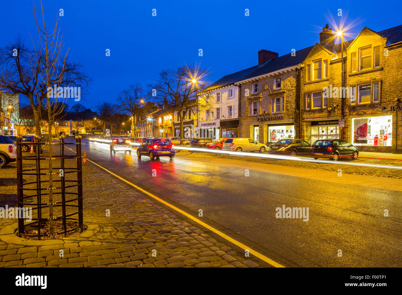 Skipton, a market town and civil parish in the Craven district of North Yorkshire, England