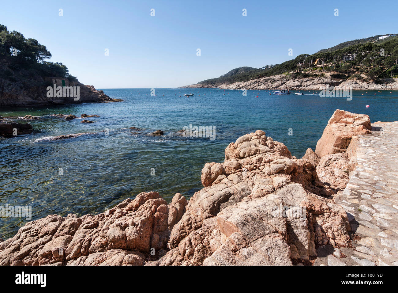 Tamariu bay, Palafrugell Stock Photo - Alamy