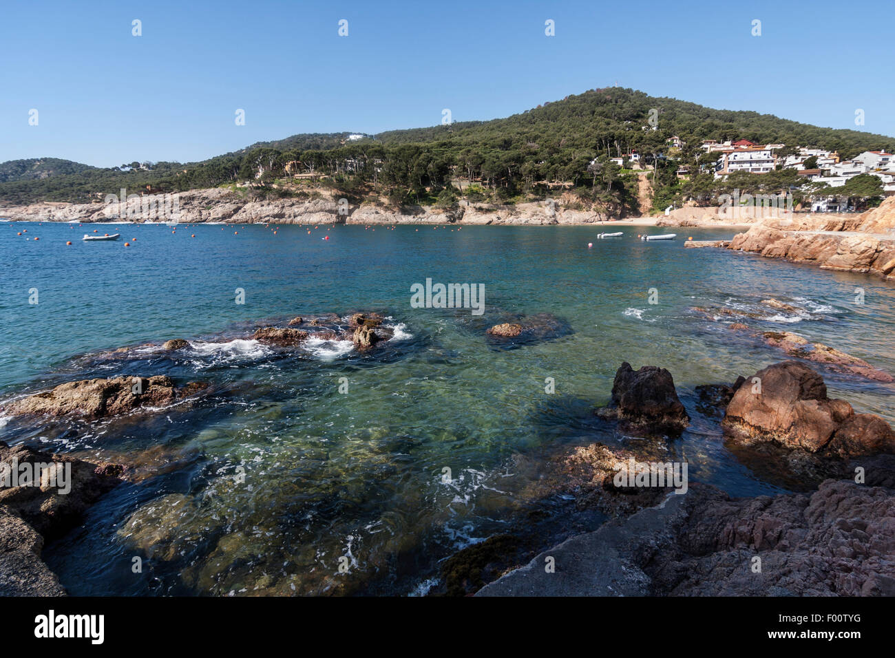 Tamariu bay, Palafrugell Stock Photo - Alamy