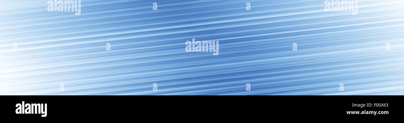Abstract blue lines panoramic horizontal vector background Stock Vector ...
