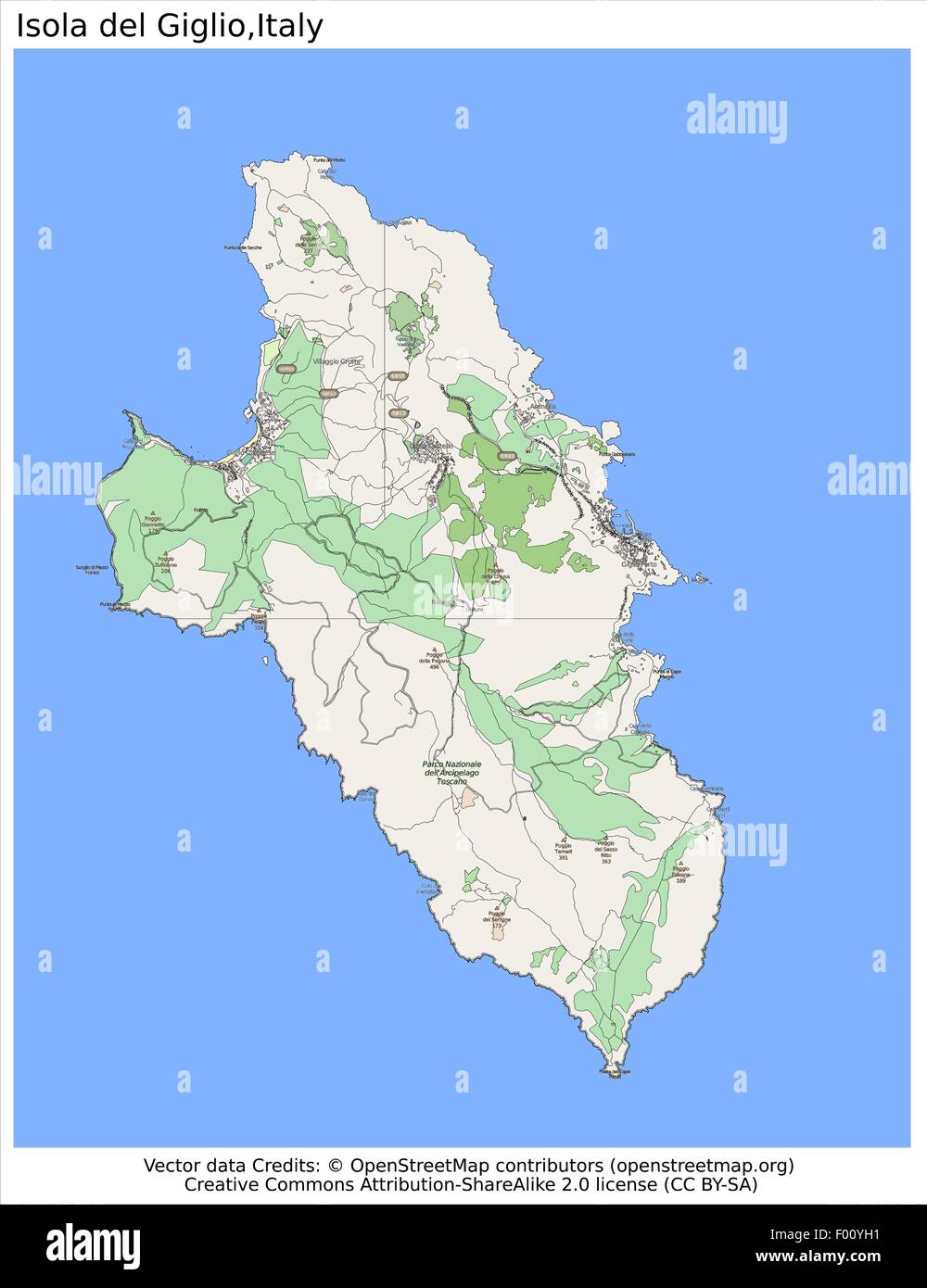 Giglio Island Italy Map Isola Del Giglio Italy Country City Island State Location Map Stock Vector  Image & Art - Alamy
