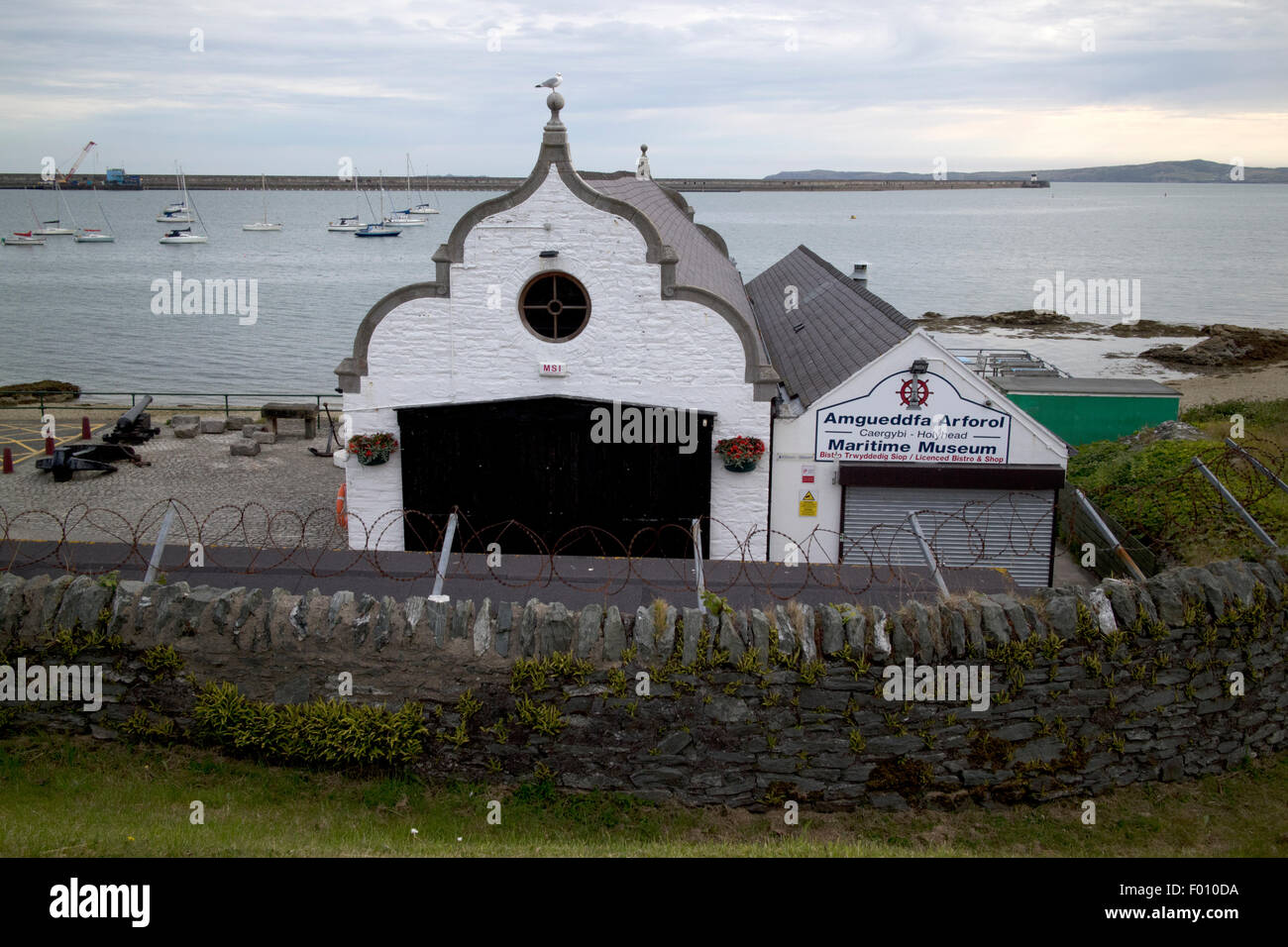 maritime museum Holyhead Anglesey Wales UK Stock Photo - Alamy