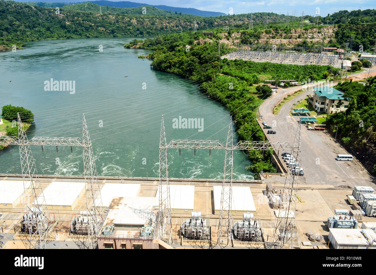 Akosombo dam in ghana hi-res stock photography and images - Alamy