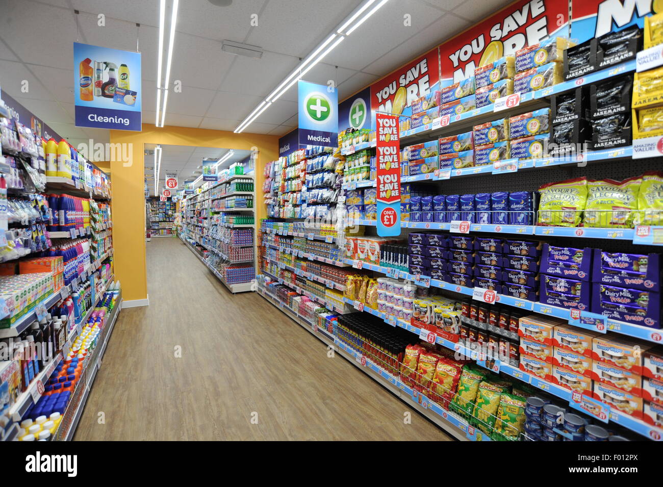 Poundworld discount store, Barnsley, South Yorkshire, UK. Picture: Scott Bairstow/Alamy Stock Photo