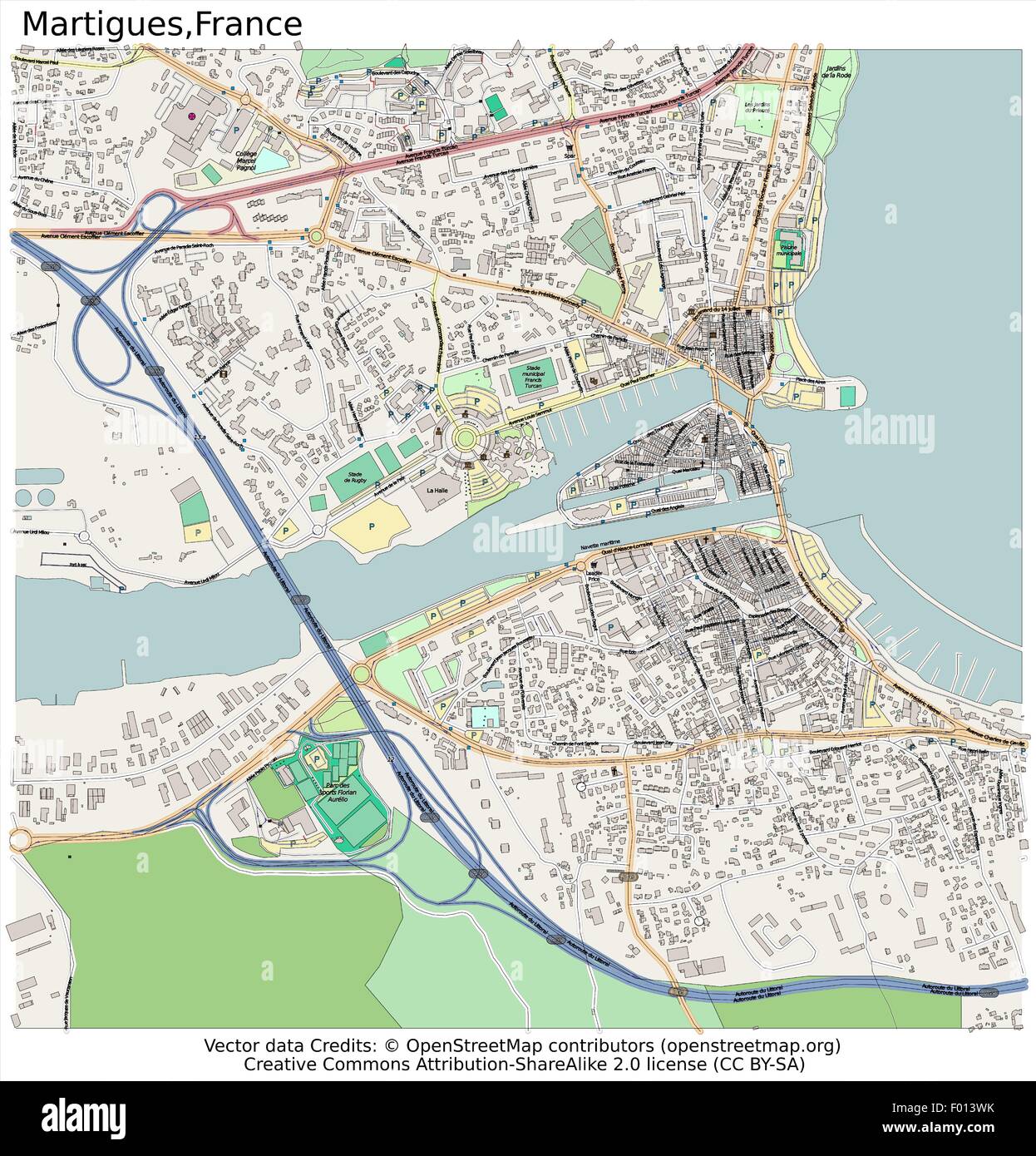 Martigues Aerial View High Resolution Stock Photography and Images Alamy