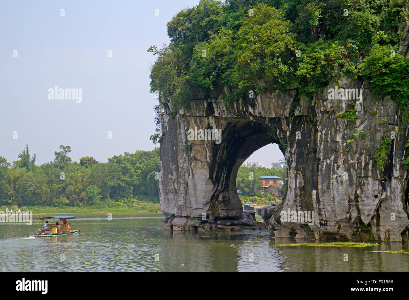 Elephant Trunk Hill, the symbol of Guilin Stock Photo Alamy