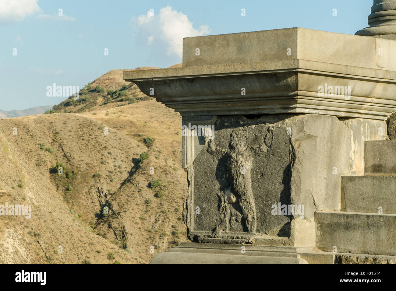 Temple of Garni, Armenia Stock Photo