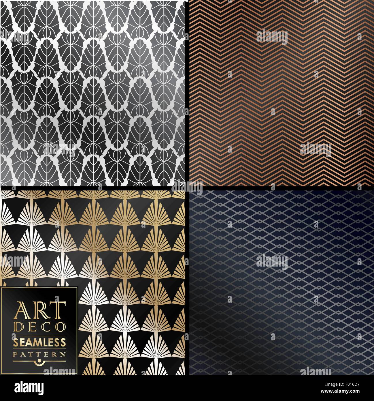 Classic Decore Pattern Art Deco seamless vintage wallpaper pattern Stock Vector Image & Art ...
