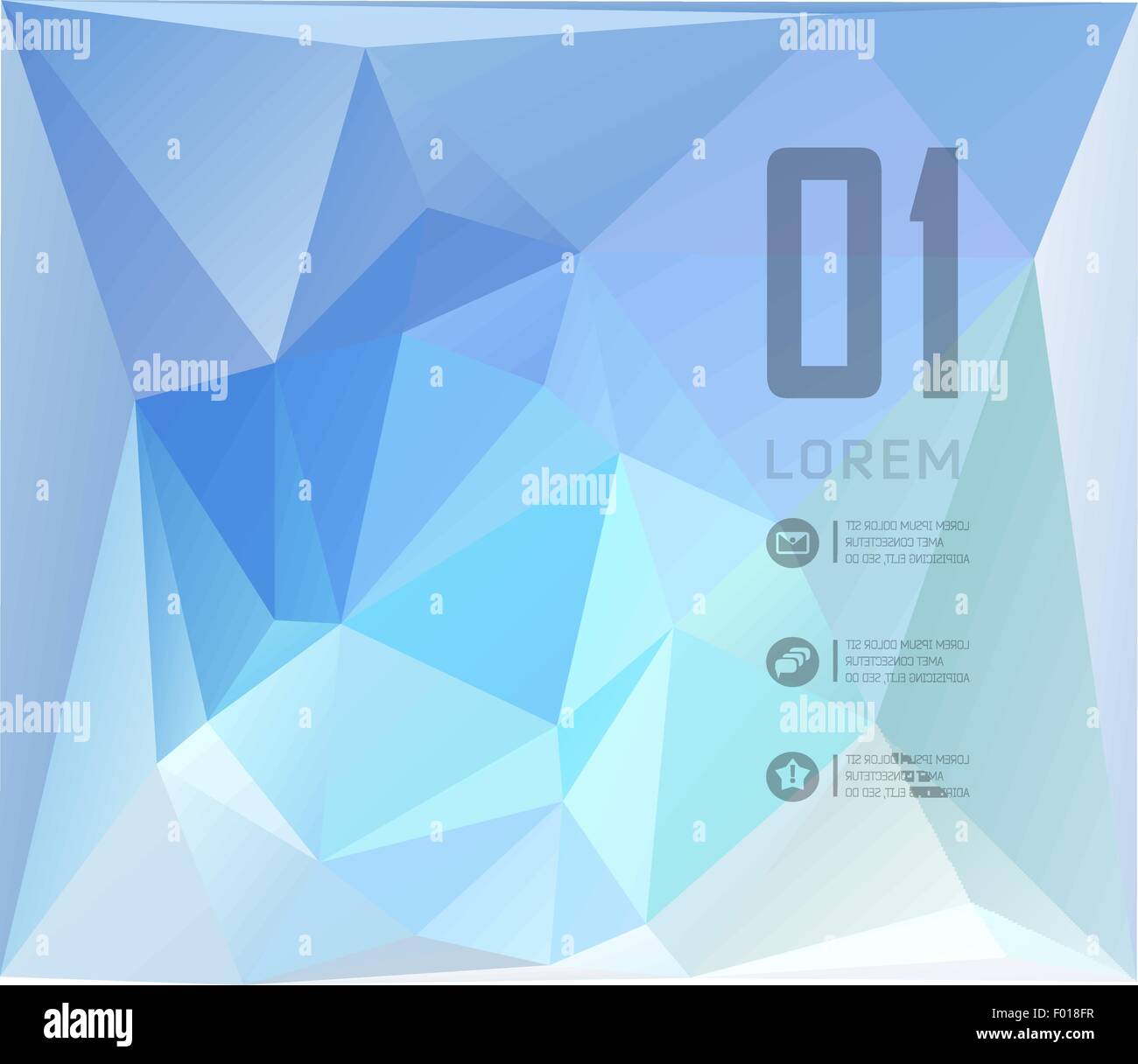Abstract polygonal background. Triangles Stock Vector Image & Art - Alamy
