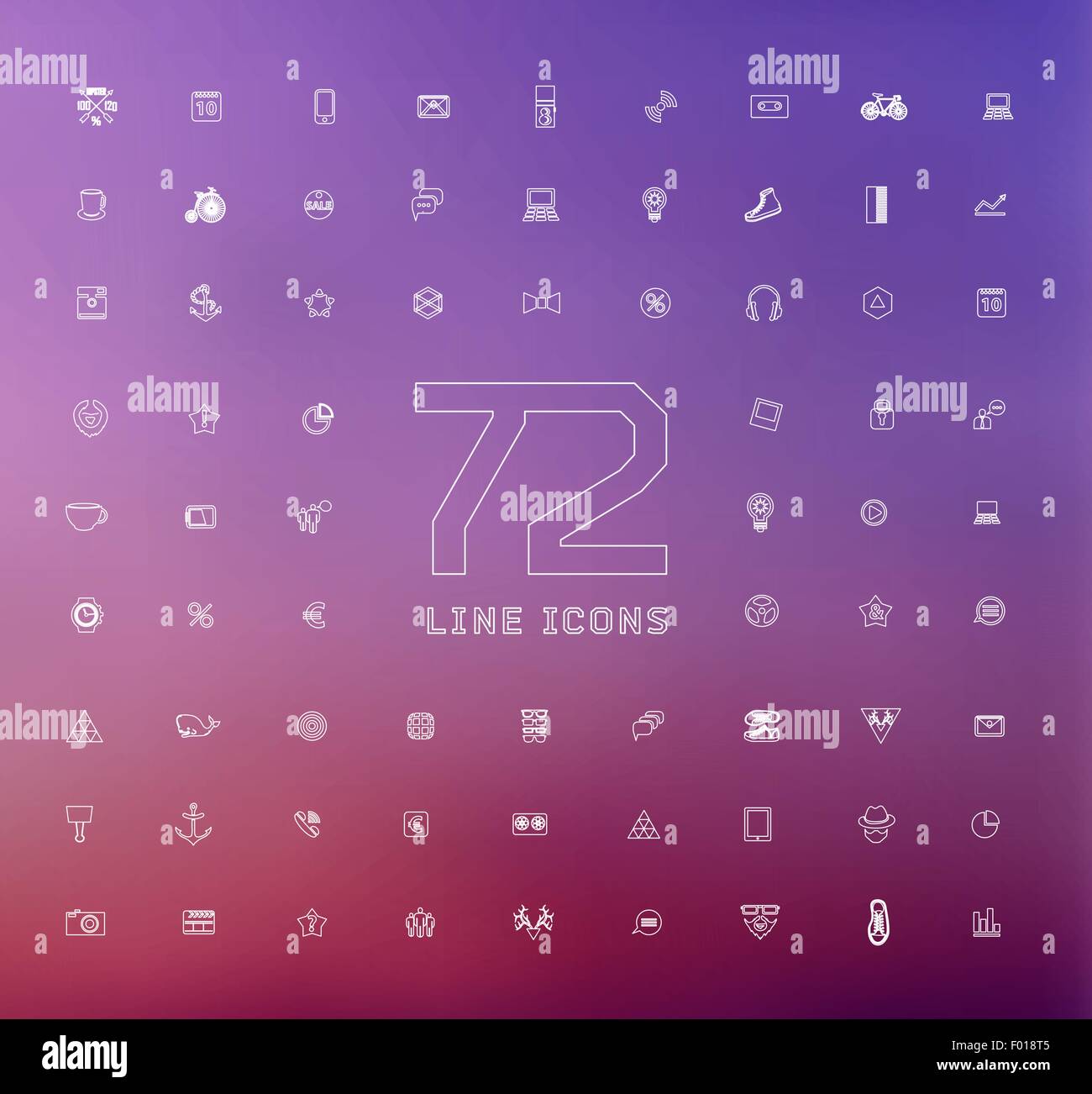 modern thin line icons for web and mobile Stock Vector Image & Art - Alamy
