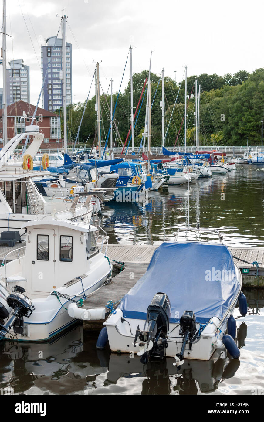 Boats at Sunderland Marina, Sunderland Stock Photo Alamy
