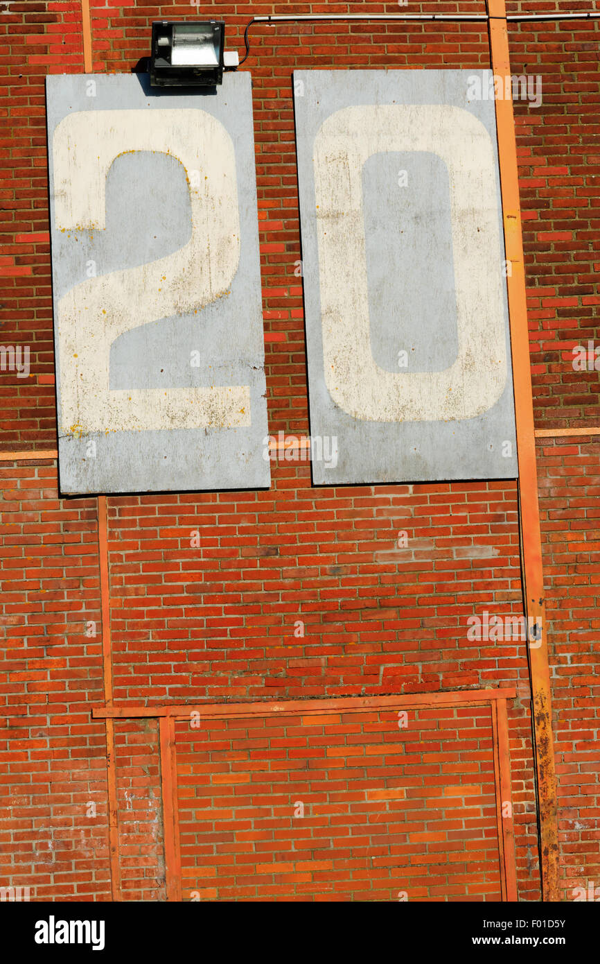 shop and street signs Stock Photo Alamy
