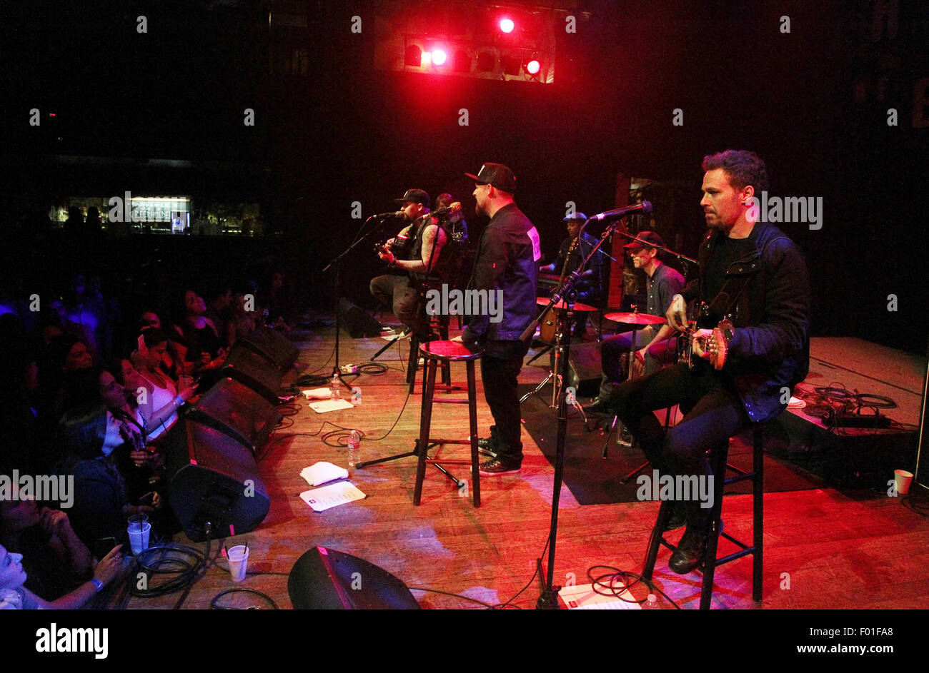The Imagine Ball presented by John Terzian & Randall Kaplan benefiting Imagine LA - Inside  Featuring: Joel Madden, Benji Madden Where: West Hollywood, California, United States When: 04 Jun 2015 Stock Photo