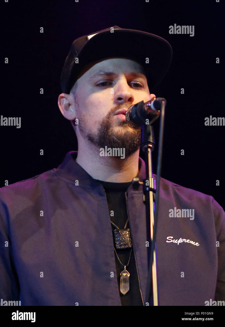 The Imagine Ball presented by John Terzian & Randall Kaplan benefiting Imagine LA - Inside  Featuring: Joel Madden Where: West Hollywood, California, United States When: 04 Jun 2015 Stock Photo