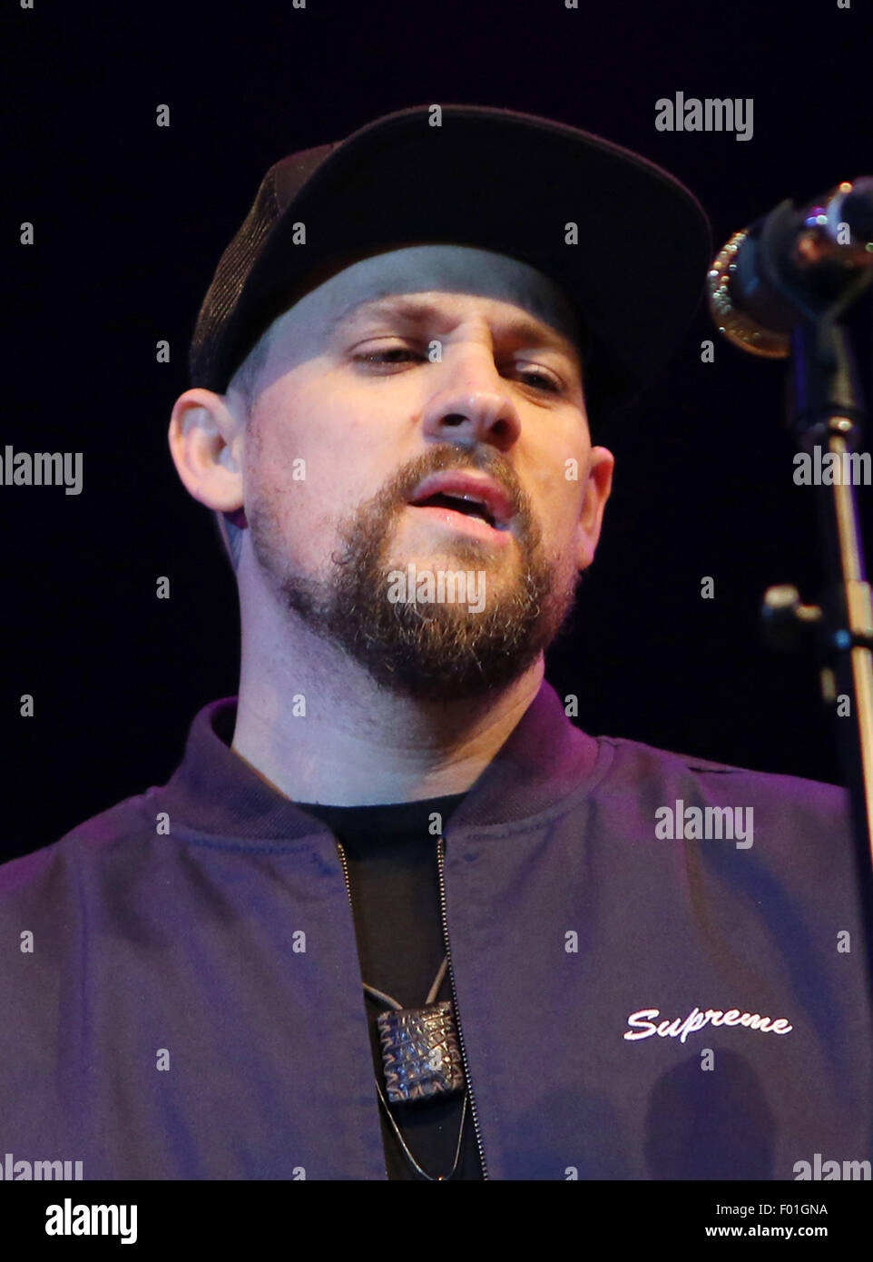 The Imagine Ball presented by John Terzian & Randall Kaplan benefiting Imagine LA - Inside  Featuring: Joel Madden Where: West Hollywood, California, United States When: 04 Jun 2015 Stock Photo