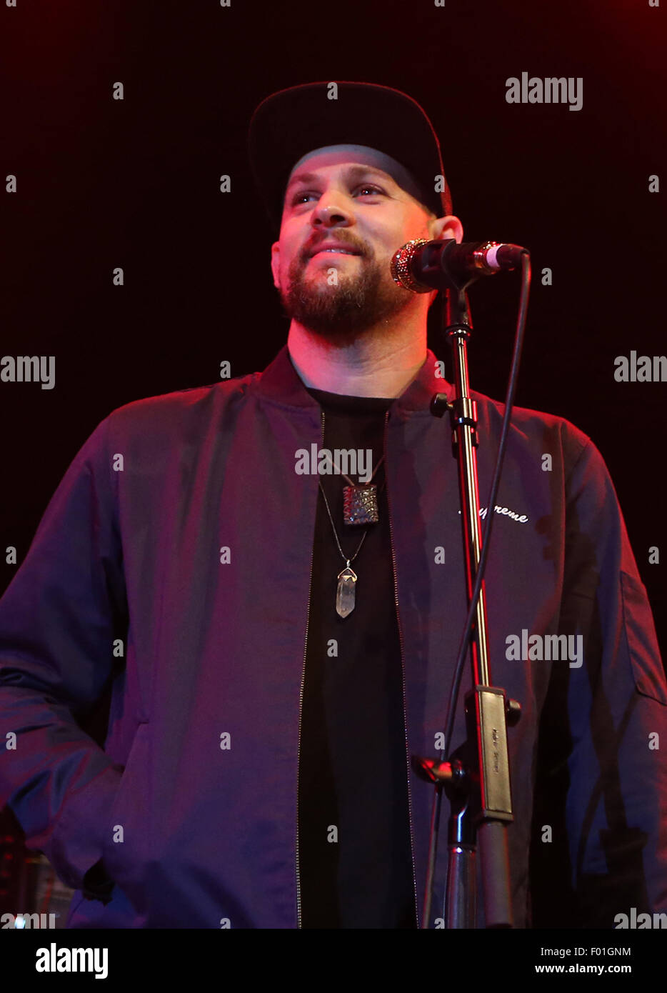 The Imagine Ball presented by John Terzian & Randall Kaplan benefiting Imagine LA - Inside  Featuring: Joel Madden Where: West Hollywood, California, United States When: 04 Jun 2015 Stock Photo