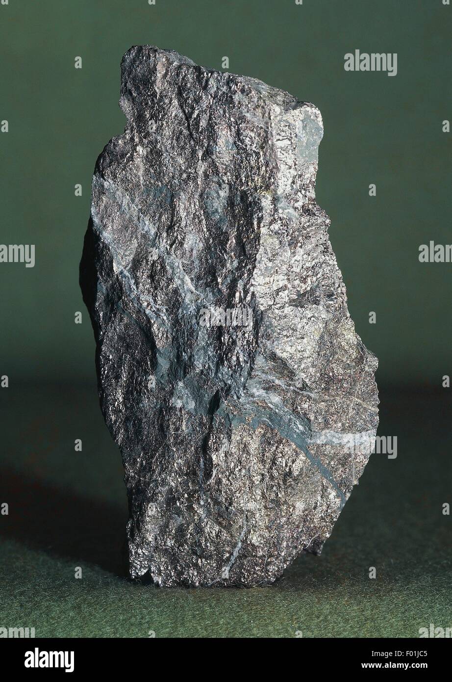 Pyrrhotite, sulphide. Stock Photo