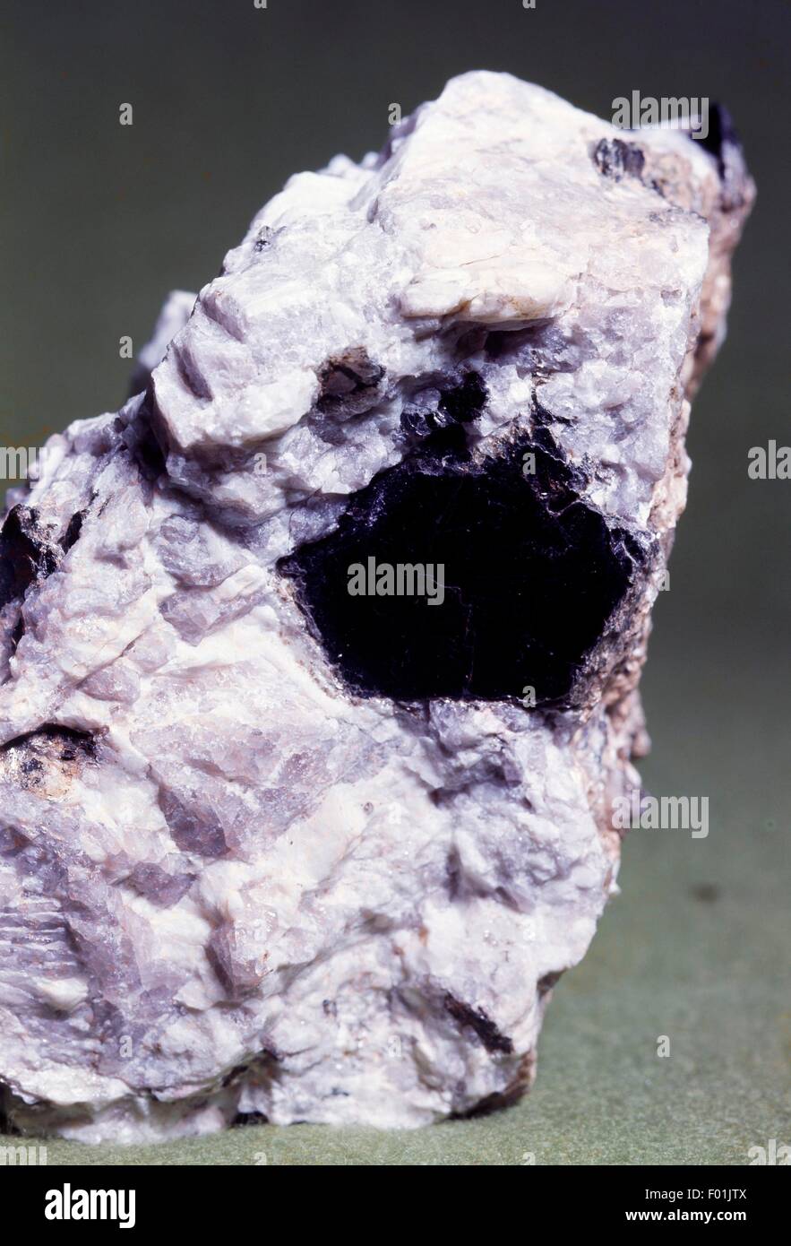 Biotite, silicate. Stock Photo