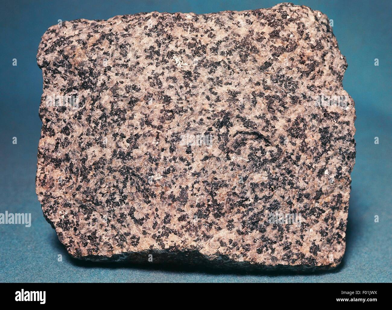 Diorite, intrusive rock. Stock Photo