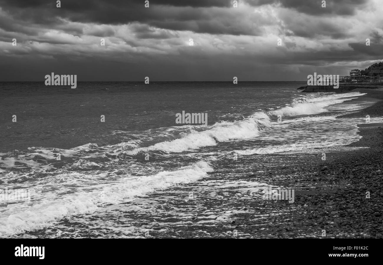 Black sea shore hi-res stock photography and images - Alamy