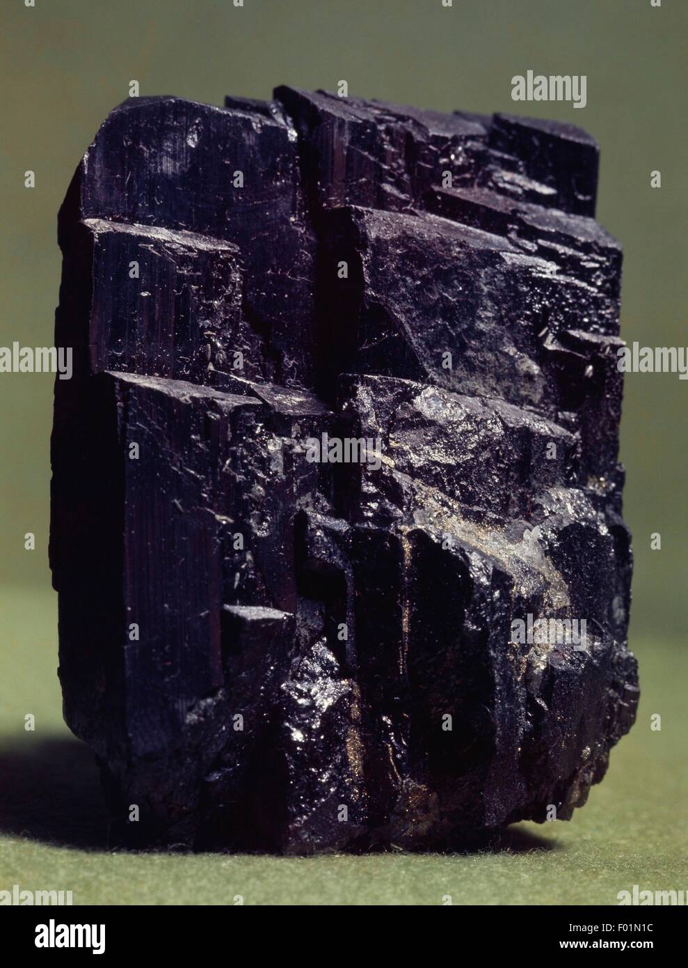 Wolframite, oxide. Stock Photo