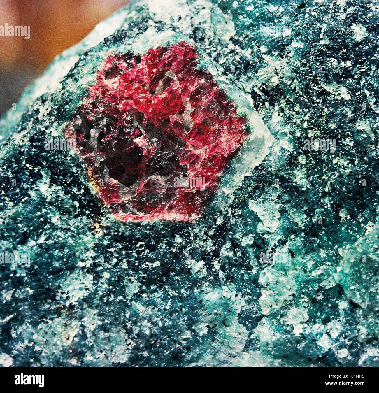 Corundum, oxide. Stock Photo