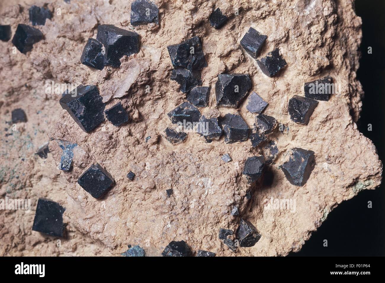 Minerals Boleite (Hydrated Lead Copper Silver Chloride Hydroxide Stock