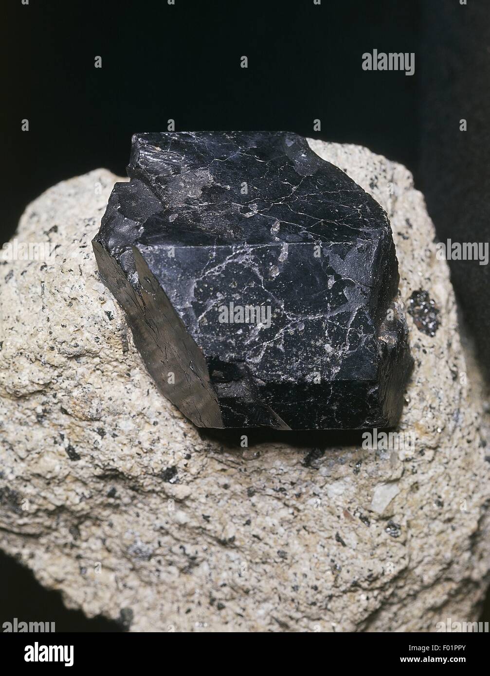 Minerals: Augite (Calcium Sodium Magnesium Aluminum Iron Titanium